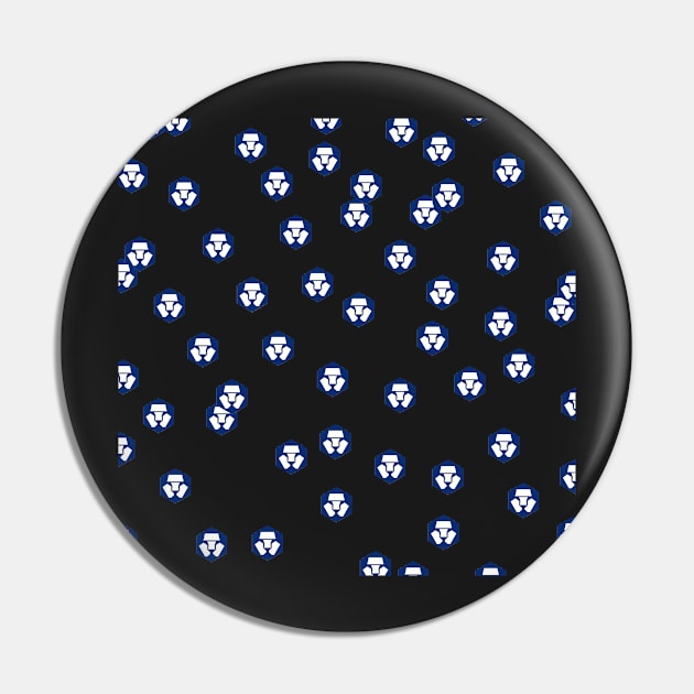 Crypto.com Dots Pin by HerbalBlue