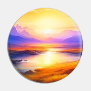 Beautiful Sunset Pin