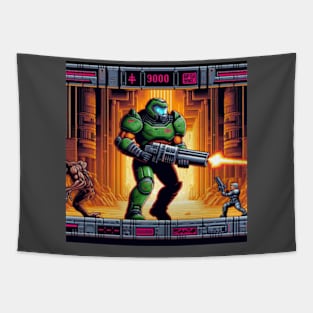 Doom the SNES sidescroller Tapestry