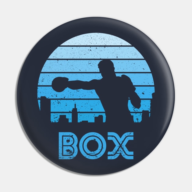 Retro Boxer Pin by rojakdesigns