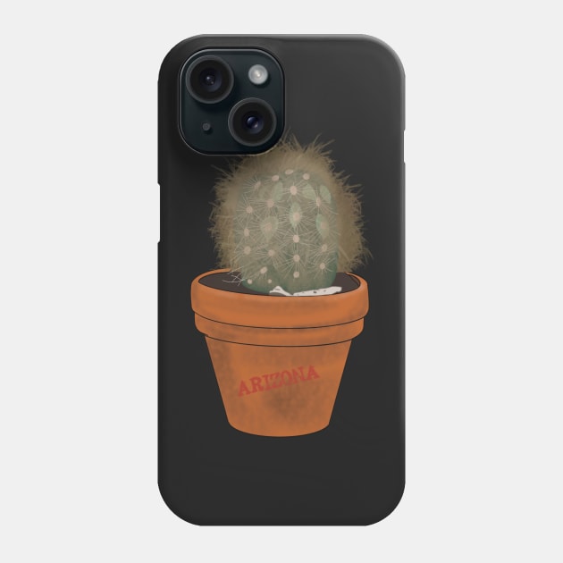 Bella’s Cactus (version 2) Phone Case by strayheartbja