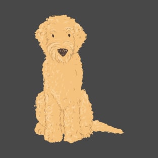 Golden Doodle Illustration T-Shirt