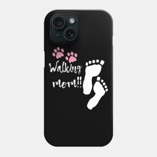 Walking Mom Phone Case