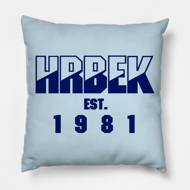 Kent Hrbek Pillow by Pastime Pros