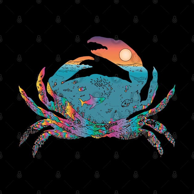 crabs deep ocean animals by lazykitty