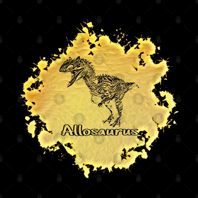 Allosaurus by Nimmersatt