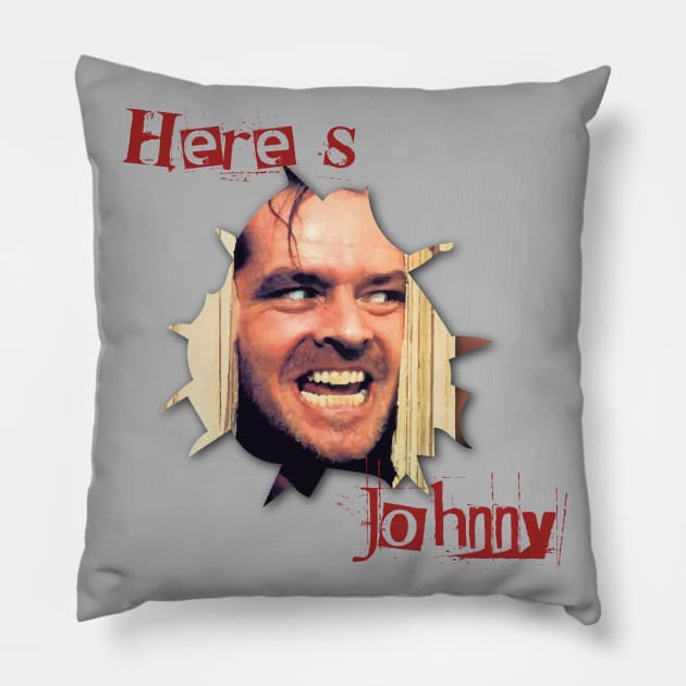 Here's Johnny Pillow by shellysom91