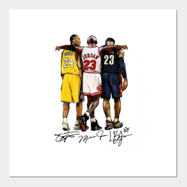 Art Art Posters Kobe Bryant Michael Jordan Giant Wall Art Print Poster Picture