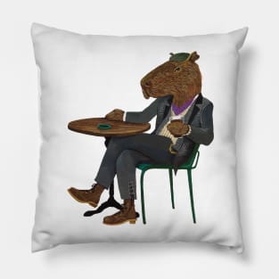 Capybara Dandy Pillow