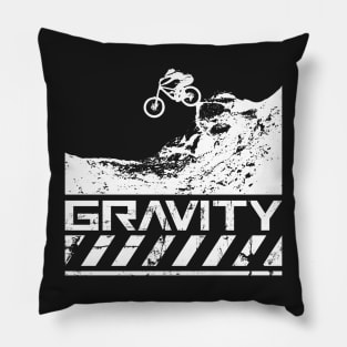 Downhill mountain biking. Gravity MTB Pillow