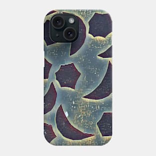 Dark Blue Half Moon and Star Pattern Phone Case