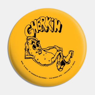 Gherkin Records Pin