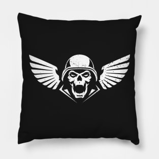 Astra Militarum Inspired Imperial Guards Skull Pillow