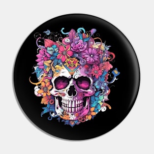 Skull Design Pin