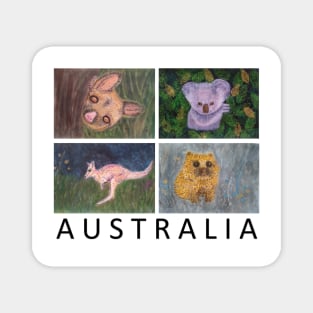 Animals of Australia Magnet