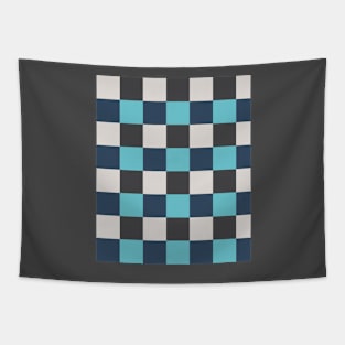 Silvervision Checkerboard Print 5 Tapestry