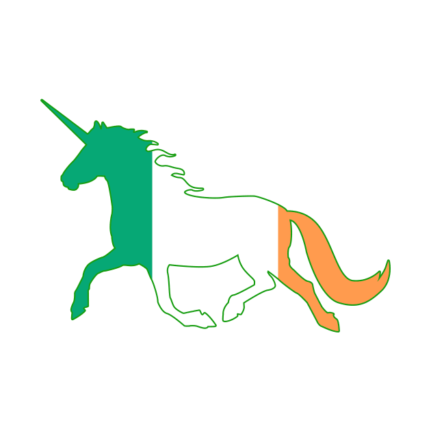 Irish Unicorn by Wickedcartoons