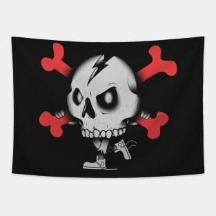 Running Skull! Tapestry