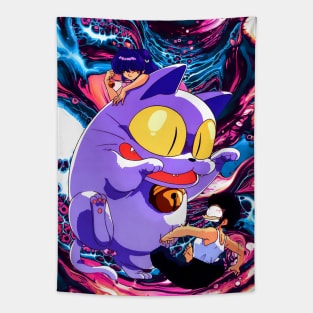 ranma shamploo cat bell Tapestry