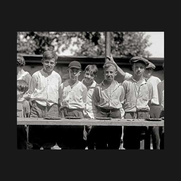 Pie Eating Contest, 1923. Vintage Photo by historyphoto