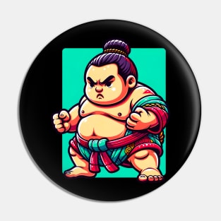 Sumo Wrestler Pin