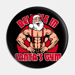 Believe in Santa's Gym Pin