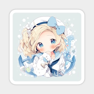 Cute Sailor Anime Magnet