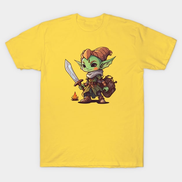 Classic Art Animal Dungeons Gaming Druid Finding More Ways T-Shirt