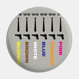 Reservoir Dogs Role Cole - Color Pin