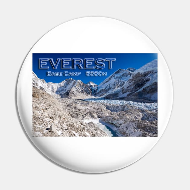 EVEREST Base camp Pin by geoffshoults