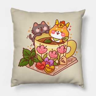 Cute Mint Tea Pillow