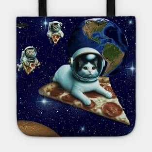 Get me a pizza. Space cat pizza. Catstronaut Tote