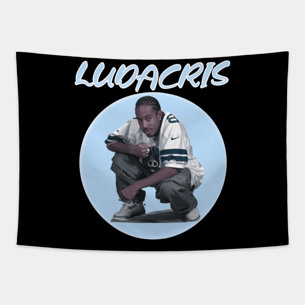 Ludacris t-shirt Tapestry by Kutu beras 