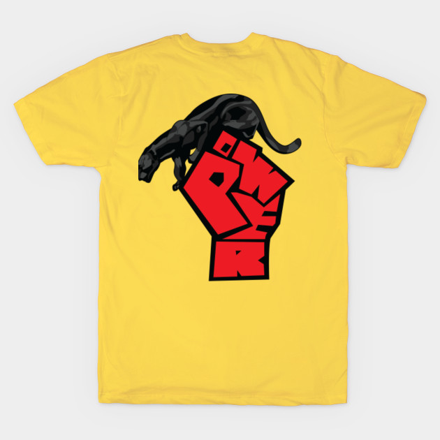 Black Power Panther - Black Power Fist - T-Shirt