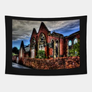 Urban Church Dereliction Tapestry