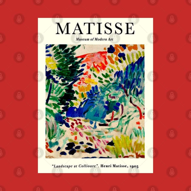 Matisse Museum of Modern Art Whimsical Abstract Print by posterbobs