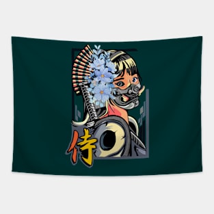 Cyber Geisha Tapestry