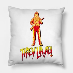 They Live - Hot Rod Style Pillow