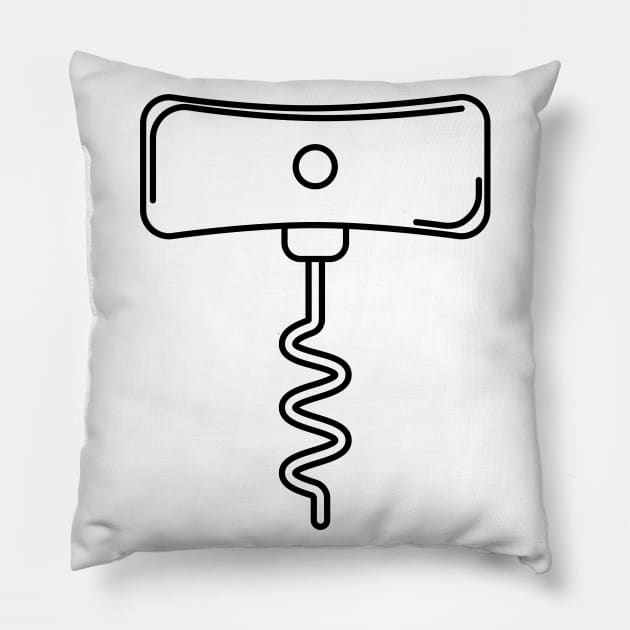 Corkscrew Pillow by SWON Design