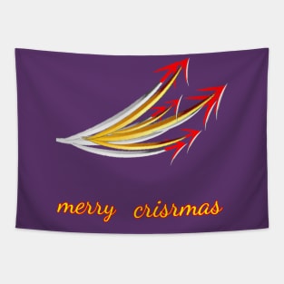 merry cristmas art design. Tapestry