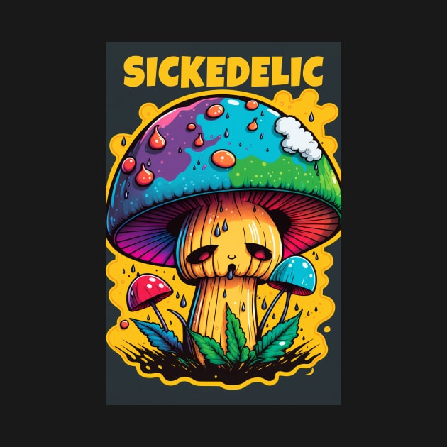 Sickedelic Mushroom by JigglePeek