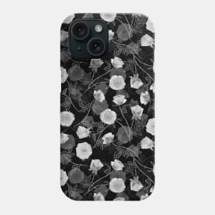 Black and White Roses Phone Case