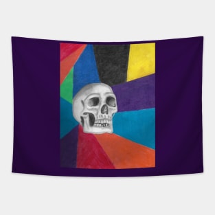 Skull multicolor Tapestry