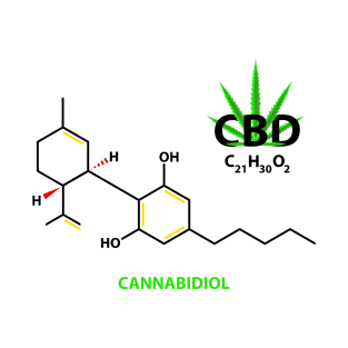 CBD Molecule T-Shirt