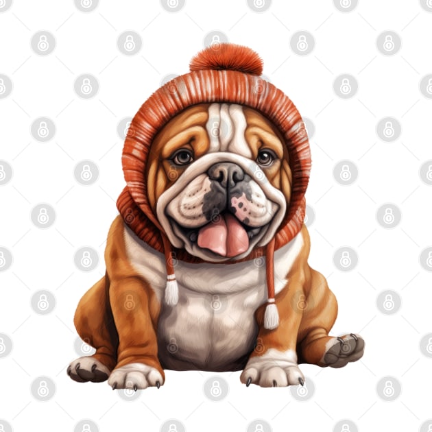 Winter Bulldog by Chromatic Fusion Studio