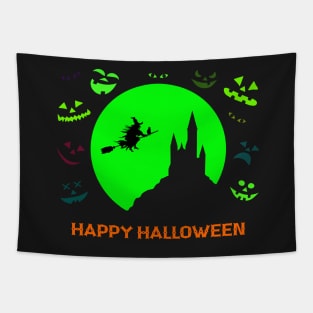 HAPPY HALLOWEEN Tapestry