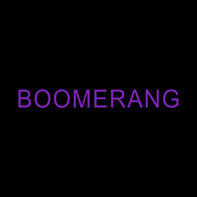 BOOMERANG by DDSeudonym