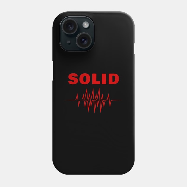 Solid graph Phone Case by SkullRacerShop