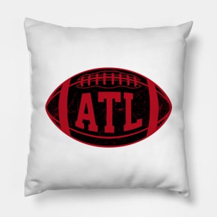 ATL Retro Football - White Pillow