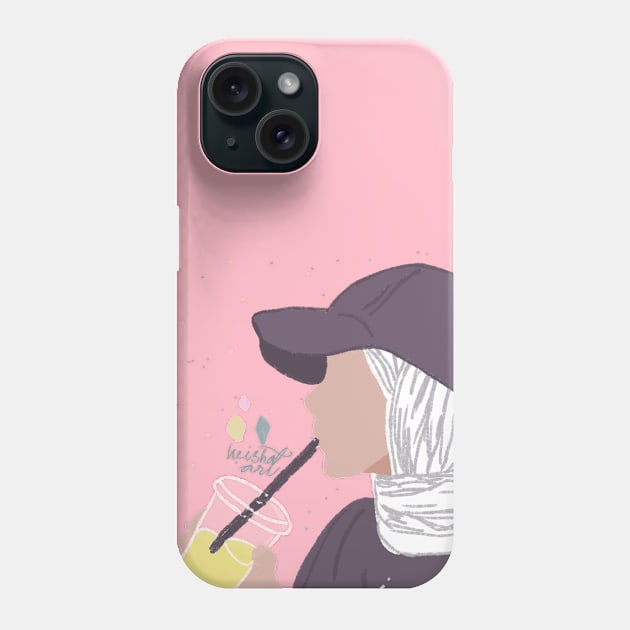 Winter vibes Phone Case by heishadoodles